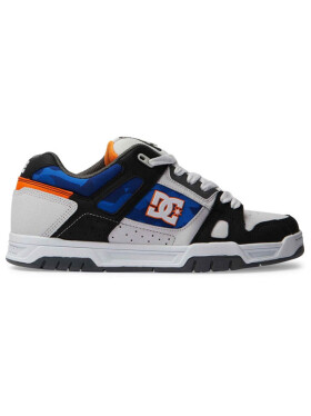 Dc STAG WHITE/BLACK/ORANGE pánske topánky - 42EUR