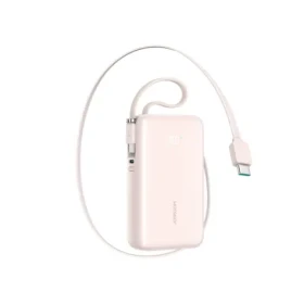 Joyroom JR-PR2L ružová / Powerbanka / 10000mAh / 35W / 1x USB-C / 2 káble USB-C (6956116762162)