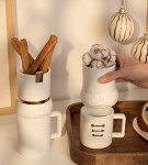 Räder Vánoční set porcelánových hrnků Nutcracker Linus