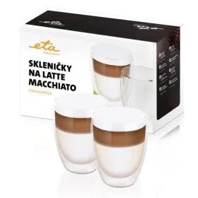 ETA ETA418193020 / Sada 2 pohárov na latte macchiato / Borosilikátové dvojité sklo (ETA418193020)
