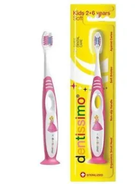 Dentissimo Kids 2-6 / Zubná kefka / mäkká