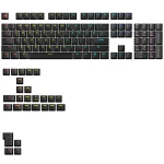Glorious vymeniteľné klávesy GPBT Backlit (ANSI US) čierna / PBT / 133 ks / ANSI US layout / Cherry MX(+) (GLO-KB-ACC-KC-GPBT-LIT-BLK-US)