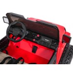 Mamido Elektrické autíčko Extreme Sport 4x4 s premenlivou veľkosťou červené
