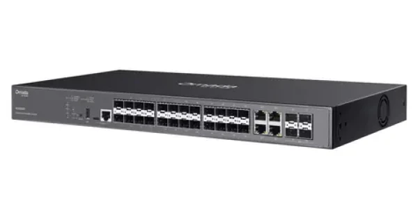TP-LINK 24-portový SFP switch / Switch / L3 Managed / Stackable / 20x SFP + 4X 10G SFP+ (SG5428XF)