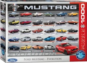 EUROGRAPHICS Puzzle Vývoj Fordu Mustang