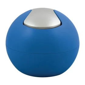 Spirella BOWL MATT mini výklopný odpadkový kôš 1 L matný modrý / plast (7610583210944)