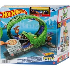 Mattel Hot Wheels HDR29/HKX39 Krokodília útok slučka