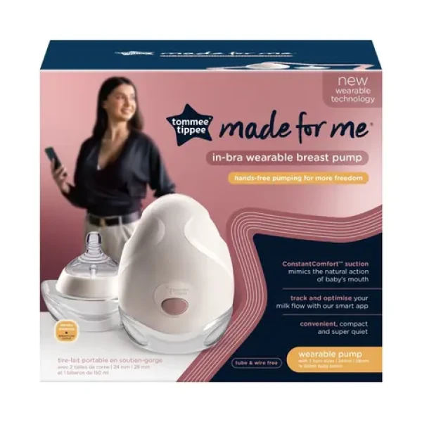 Tommee Tippee Made for Me™ Nositeľná Odsávačka Materského Mlieka Single (423642)