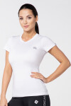 Drsné radikálne tričko Capri White S