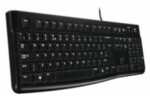 Logitech Media Keyboard K120 / Klávesnica / USB / CZ / čierna (920-002485)