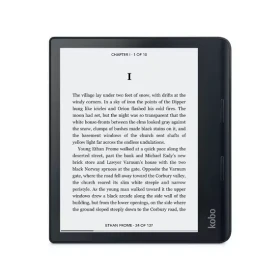 Kobo Sage čierna / Čítačka e-kníh / 8" / E-ink / 1440×2160 / 32GB / Wi-Fi / BT / USB-C (N778-KU-BK-K-EP)