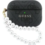 Guess PU 4G Classic Logo Pearl Strap Puzdro pre AirPods Pro 3 Black (57983128157)