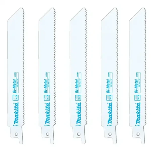 Makita B-31859 - pílový list BiM na drevo a plast 225mm 5ks (B-31859)