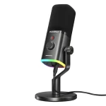 Maono PD100X čierna / Dynamický mikrofón / XLR / USB-C / 48 kHz/24 bit / RGB (PD100X Black)