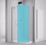 POLYSAN - THRON COMPONENT štvrťkruhová sprchová zástena 900x900, číre sklo, ľavá TL2690B