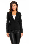 Dámska bunda model 63562 black - Cabba 36 černá
