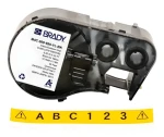BRADY Páska pre tlačiarne M410, BMP41, M510, BMP51, BMP53, M511 / Páska do tlačiarne štítkov / Vinyl / Šírka 1,27 cm (M4C-500-595-YL-BK)
