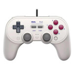 8BitDo Pro2 Wired Gamepad G Classic Edition / Gamepad / vibrácie / program. Tlačidlá / pre Windows Switch Mac Andro (RET00284)