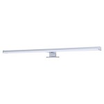 Solight WO748 LED kúpeľňové osvetlenie nad zrkadlo strieborná / 12W / 900lm / 4000K / IP44 / 60cm (8592718024710)