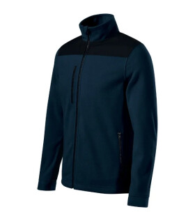 Effect fleece unisex námornícka modrá XL