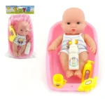 TEDDIES Bábika bábätko s vaničkou