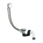 OMNIRES - CGS Sifón vaňový automat komplet chróm /CR/ TK104-PLUS-3.01+64-SCR