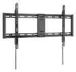 Equip 43"-95" čierna / Nástenný držiak TV / pevný, nízkoprofilový / VESA 800x400 / nosnosť 75 kg (650360)