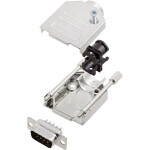 Encitech DTZK09-DMP-K 6355-0002-21 sada D-SUB kolíkové lišty 180 ° Pólov: 9 spájkovaný 1 sada; 6355-0002-21