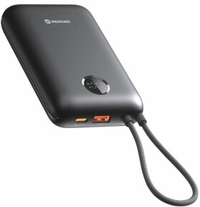 Swissten Swissten Voltbox 35W Power Bank 20000 mAh with Built-In Cables USB-C and Lightning