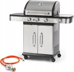 Fieldmann Grill plynový Fieldmann FZG3011 strieborný