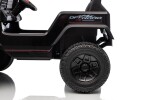 Mamido Mamido Elektrické autíčko Speed Offroad čierne | 4x45W | EVA kolesá | 12V 7Ah | EKO koža