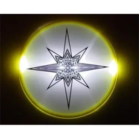 Aerobie Skylighter Svietiaca Frisbee 30cm - žltá