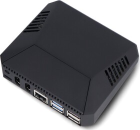 Argon40 Obudowa Argon ONE V3 do Raspberry Pi 5 - z ventilátorem i radiatorem - aluminiowa - Čierna}