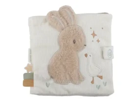 Little Dutch Textilná knižka s aktivitami Newborn Naturals