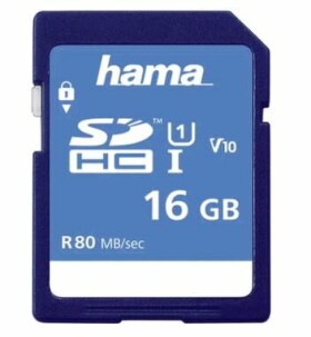 Hama 124134 SDXC 16 GB / Class 10 / 80 MBs (124134-H)