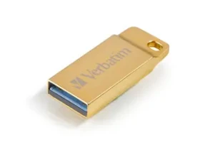 Verbatim Store #39;n#39; Stay Nano 64GB zlatá / Flash Disk / USB 3.0 / čítanie: 80MBs / zápis: 25MBs (99106-V)