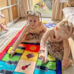 MalPlay INTERAKTÍVNA TANEČNÁ PODLOŽKA PRE DETI S 8 NÁSTROJMI A NAHRÁVANÍM