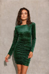 Večerné šaty SUK0443 zelené - Roco Fashion 38