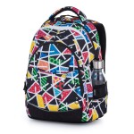 Školská taška Bagmaster Digital 22 A Colourful