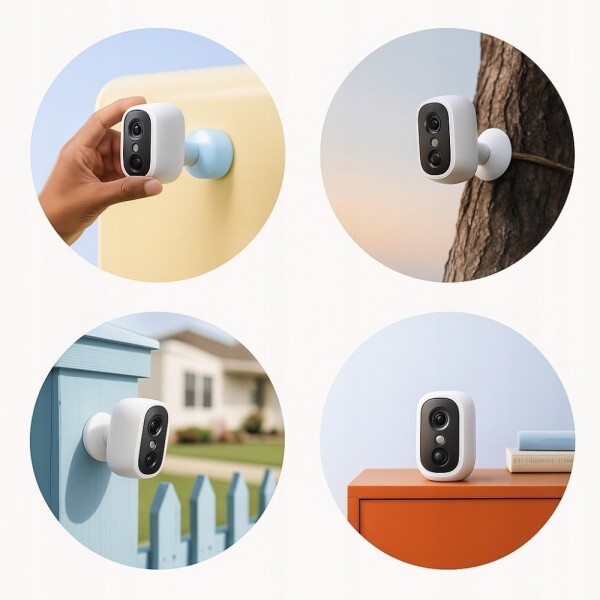 Eufy eufyCam C35 - 2 Camera Kit - kamera monitorujúca sieciowa - na zewnątrz, wewnątrz - odporna na warunki atmosferyczne - farba (dzień i noc) - 1920 x 1080 - 1080p - Audio - Bezdrôtová - Wi-Fi - 5 V