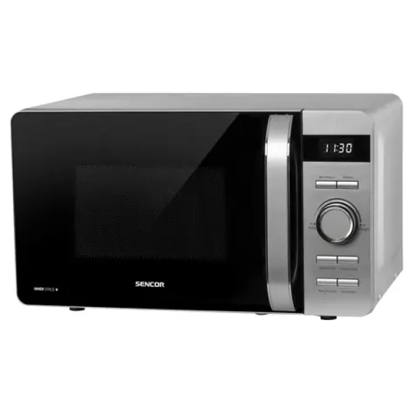 Sencor SMW 5217SL strieborná / mikrovlnná rúra / 800W / 17L (8590669278640)