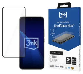 3mk HardGlass Max čierna / Tvrdené sklo / XIAOMI Redmi Note 15 Pro + 5G / celoplošné / zosilnené