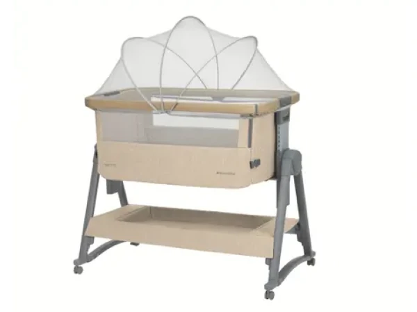 KikkaBoo Postieľka prenosná Nanna Beige / od narodenia do cca 6 mesiacov (max. 9 kg) (31003020107KB)