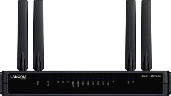 LANCOM Systems LANCOM 1803VA-5G (EU) SD-WAN VoIP Gateway VDSL2/ADSL2+