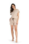 Belle Reverie Juliette pyžamo s/r S-XL Béžová M
