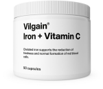 Vilgain Železo + Vitamín C – 90 kapsúl