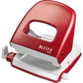 Leitz 50080025 kancelárska dierovačka New NeXXt červená Max. formát nastavenia: DIN A4 30 listov (80 g / m²); 50080025 - LEITZ Nexxt Wow