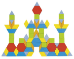Goki Goki Skladacie puzzle - geometrické tvary