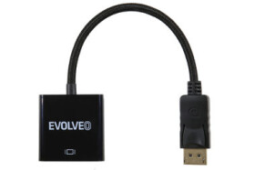 EVOLVEO DisplayPort - VGA adaptér / podpora Full HD rozlíšenie (EV-DP-VGA)