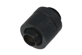Alphacool priskrutkovacia vsuvka G1/4 čierna / Vsuvka / vodné chladenie / 13/10 mm / rovná (17078)